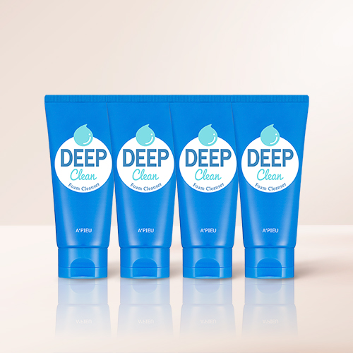 Deep Clean Foam Cleanser 130ml set of 4