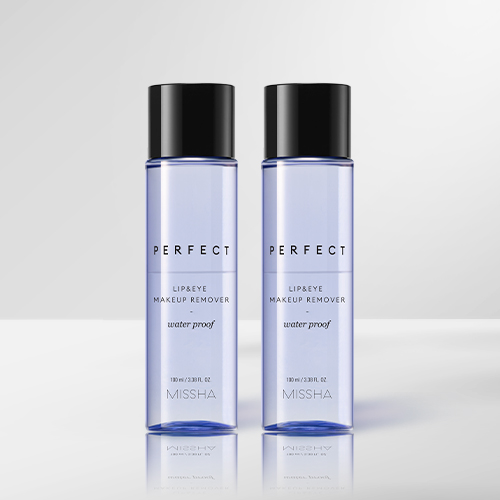 MISSHA [exclusive] Perfect Lip & Eye Make-up Remover Waterproof 100 ml*2 pieces set