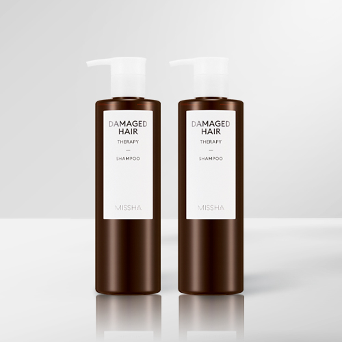 MISSHA [exclusive] Damaged hair Therapy Shampoo 400 ml*2 pieces set