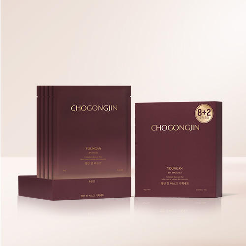 CHOGONGJIN Youngan Jin Mask Special Set (8 sheets+ add-on gift with purchase 2 sheets)
