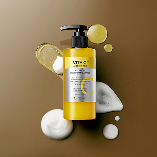 MISSHA Vita Sea Plus All-in-One Pack Foam Cleanser 200 ml
