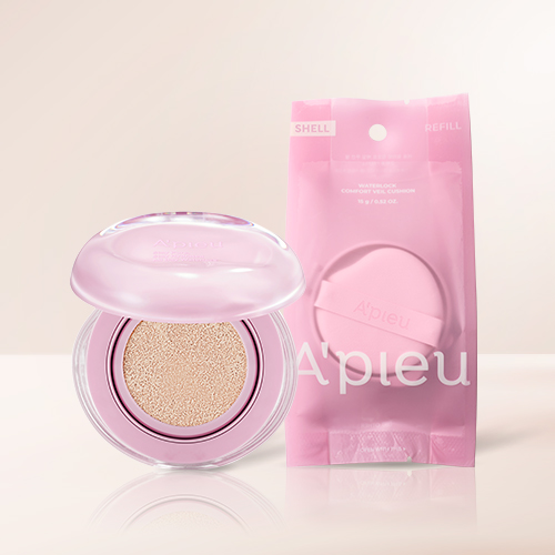A'PIEU [exclusive] Water Lock Comfort Veil cushion full size & refill set